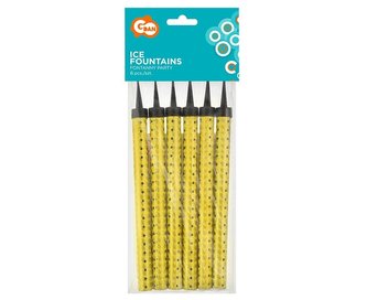 Fontanny tortowe 18cm 6szt