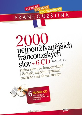 2000 nejpoužívanějších francouzských slov + 6CD