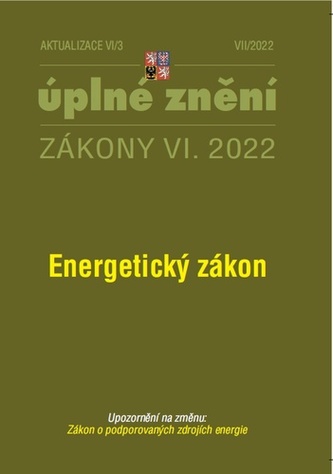 Aktualizace VI/3 2022 Energetický zákon, Zákon o podporovaných zdrojích energie
