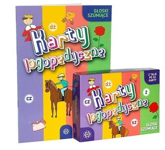 Karty logopedyczne - Głoski szumiące - komplet Karty logopedyczne - Głoski szumiące - komplet