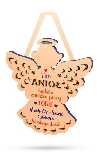 Zawieszka ZOS-001 Anioł zawsze przy Tobie
