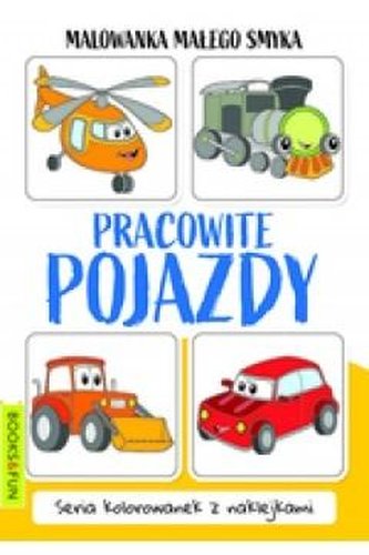 Malowanka Małego Smyka. Pracowite pojazdy
