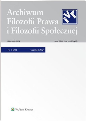 Archiwum Filozofii Prawa i Filozofii.. 3/2021 (28)