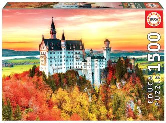 Puzzle 1500 Jesień w Neuschwanstein/Niemcy G3 Puzzle 1500 Jesień w Neuschwanstein/Niemcy G3
