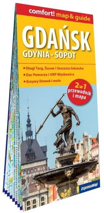 Comfort! map Gdańsk, Gdynia, Sopot 2w1 Comfort! map Gdańsk, Gdynia, Sopot 2w1