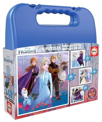 Puzzle 12+16+20+25 Kraina Lodu II (walizka) G3 Puzzle 12+16+20+25 Kraina Lodu II (walizka) G3