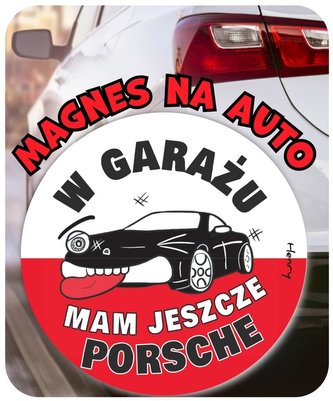 Magnes na auto PORCHE
