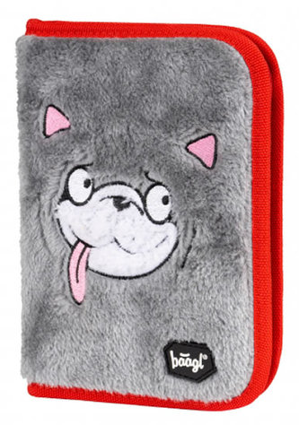 Školní penál klasik dvě chlopně - Doggie