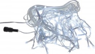 VENKOVNÍ LED SVĚTELNÝ DÉŠŤ 80 LED studená bílá flash, 32513