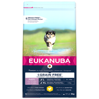 EUKANUBA Puppy & Junior Large Grain Free Chicken