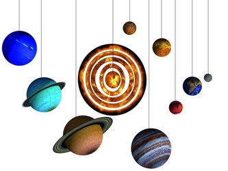 Planetární soustava; 522 dílků 3D Planetární soustava; 522 dílků 3D