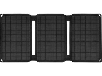 Sandberg Solar Charger 21W 2xUSB, solární nabíječka, černá