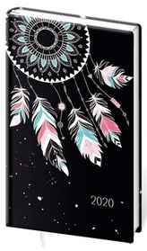 Diář 2020 A7 LYRA týdenní Feathers