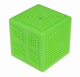 Kostka sensoryczna zielona 8,5cm