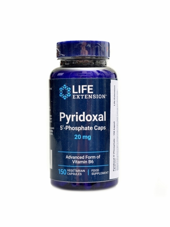 Life Extension - Pyridoxal 5 Phosphatee 150 kapslí vitamin B6
