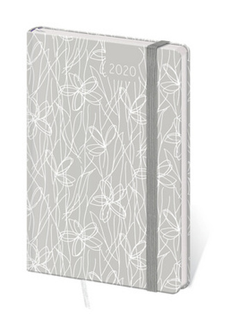 Diář 2020 A7 LYRA týdenní Flowers