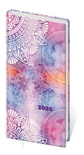 Diář 2020 A6 LYRA týdenní Mandala