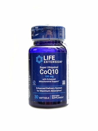 Life Extension - Super Ubiquinol CoQ10 with Enhanced Mitochondrial Support 100mg 30 kapslí Life Extension - Super Ubiquinol CoQ10 with Enhanced Mitochondrial Support 100mg 30 kapslí