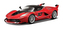 1:24 FERRARI RACING FXX K RED