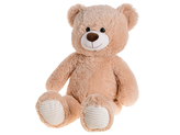 Medvěd plyšový 78cm světle hnědý 0m+ v sáčku