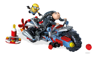 MEGA BLOKS MIMOŇOVÉ MOTORKA