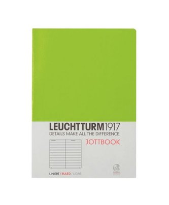 LEUCHTTURM1917 JOTTBOOK MEDIUM (A5), linky, Lime 339933