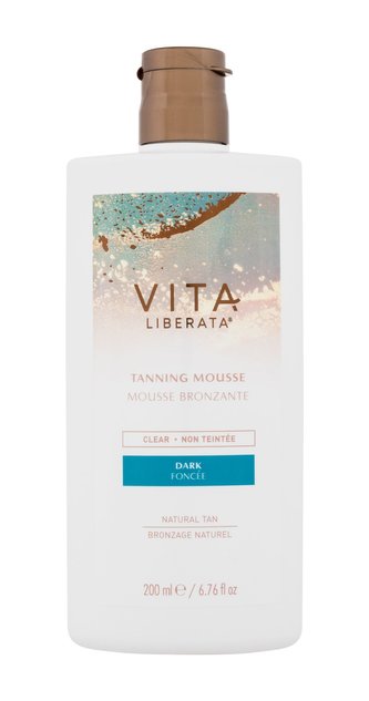 Vita Liberata Tanning Mousse Samoopalovací přípravek Clear 200 ml Dark pro ženy