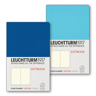 LEUCHTTURM1917 JOTTBOOK POCKET (A6), linky, Turquoise 339948
