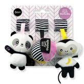 GAGAGU Závěsná plyšová hračka Opice, Panda, Míč
