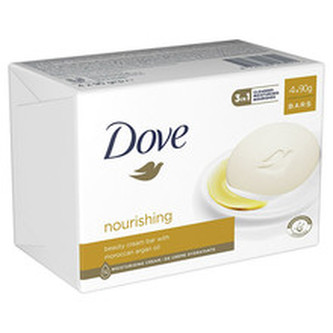 Dove Krémová tableta Arganový olej 4 x 90 g unisex