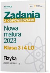 Matura 2023 Fizyka. Zadania z odp. 3-4 kl ZR