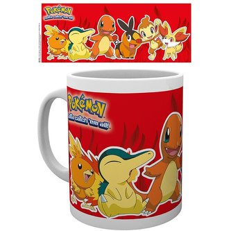 Hrnek Pokémon - Fire Partners 320 ml