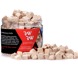 RAW RAW Freeze Dried pamlsky Kachní prsa 35g