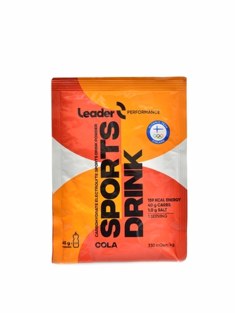 Leader performance - Sports Drink 45g (Energetický a iontový nápoj) - cola