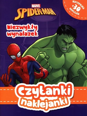 Czytanki naklejanki Niezwykły wynalazek Marvel Spider-Man