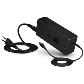 CONNECT IT MacPower univerzální notebookový adaptér USB-C,  PD 65 W