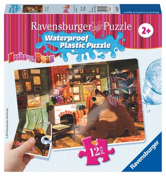 Máša a Medvěd 12 plast. dílků IV