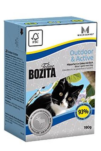 Bozita Cat Outdoor & Active TP 190g