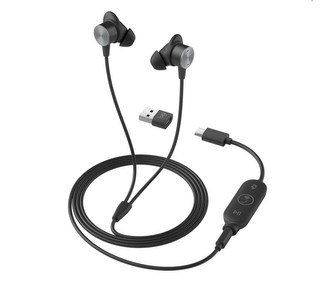 Logitech Zone Wired Earbuds Teams, graphite Logitech Zone Wired Earbuds Teams, graphite