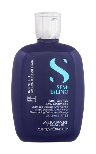 ALFAPARF MILANO Semi Di Lino Šampon Anti-Orange Low Shampoo 250 ml pro ženy