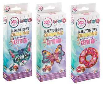 Výroba klíčenek Diamond - různé druhy