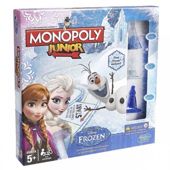 MONOPOLY JUNIOR FROZEN CZ/SK