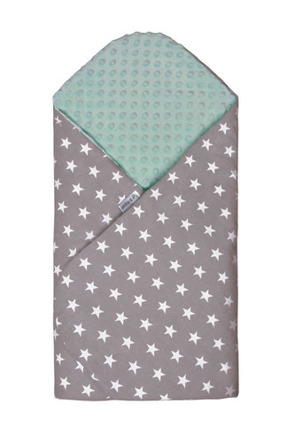 Rychlozavinovačka MINKY, grey / stars