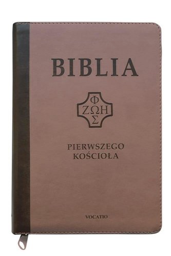 Biblia pierwszego Kościoła z paginat. ciemny beż Biblia pierwszego Kościoła z paginat. ciemny beż