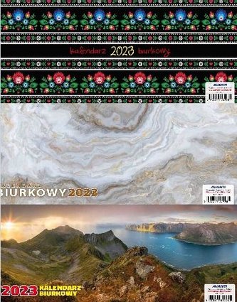 Kalendarz 2023 Biurkowy Poprzeczny MIX AVANTI