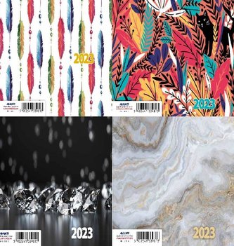 Kalendarz 2023 Kieszonkowy mały MIX AVANTI
