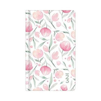 Kalendarz kieszonkowy 2023 Akwarelowe kwiaty ALBI