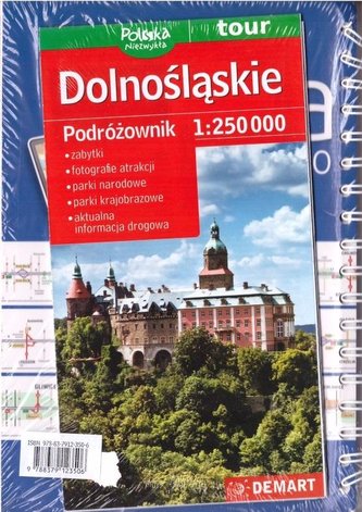 Podróżownik Dolnośląskie 1:250 000 + atlas sam.PL Podróżownik Dolnośląskie 1:250 000 + atlas sam.PL