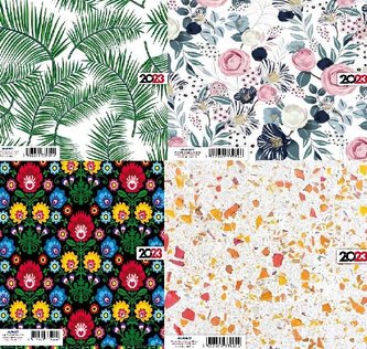 Kalendarz 2023 Kieszonkowy folia MIX AVANTI