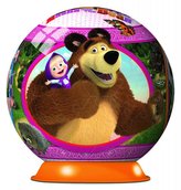 Máša a Medvěd puzzleball 72d